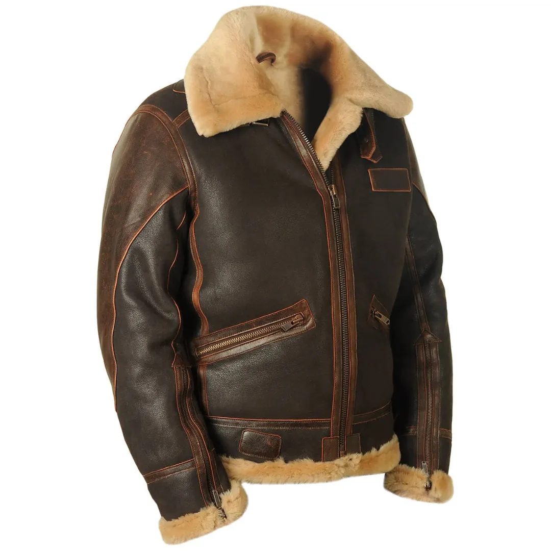 Orion - Aviator Shearling Jacket